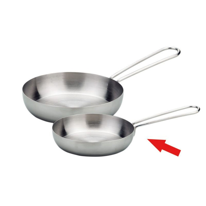 70430320 Gluckskafer Stainless Steel Play Pan w Steel Lid + Handle 9cm