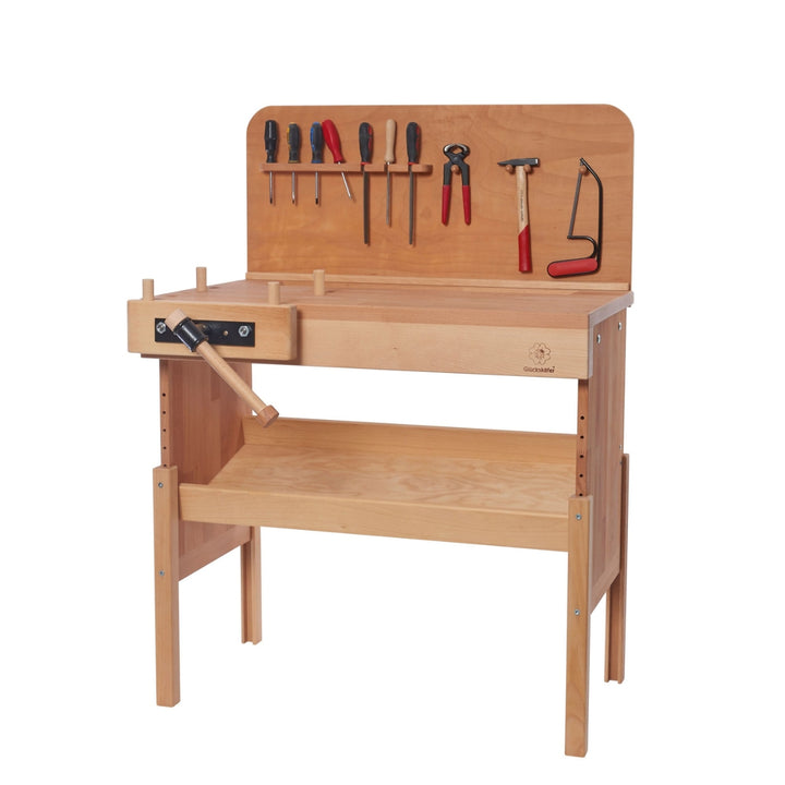 Gluckskafer Childen's Work Bench Tool Storage Wall
