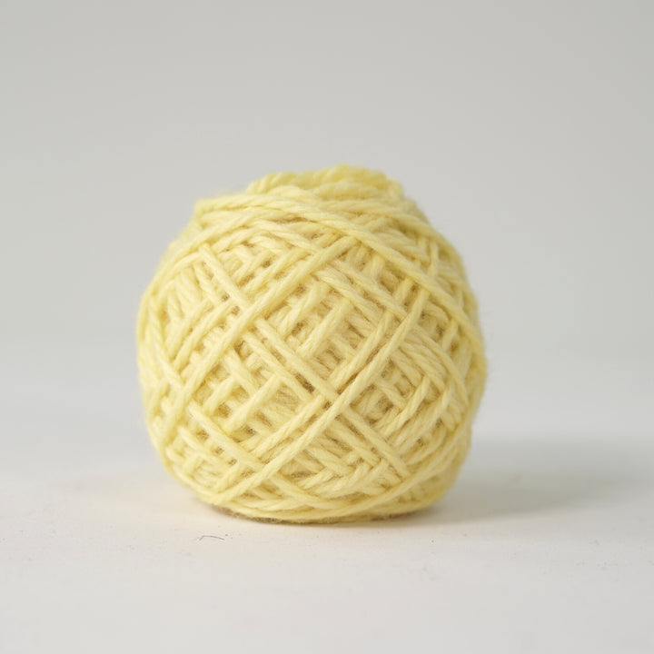 3532302-B Golden Fleece 16-ply 50g Wool Ball- 100% Australian Eco-Wool Lemon Yellow