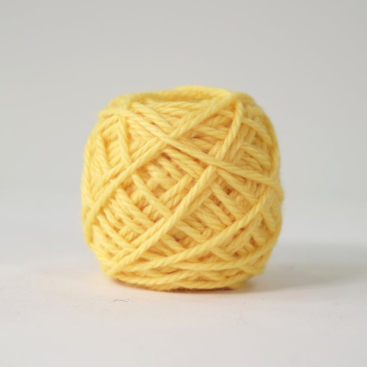 3532303-B Golden Fleece 100% Australian EcoWool - 50g Ball, 16ply Gold Yellow