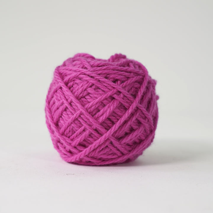 Golden Fleece 16-ply 50g Wool Ball- 100% Australian Eco-Wool Magenta