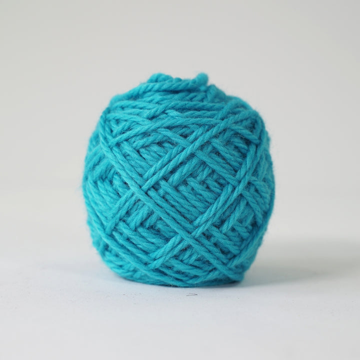 3532316-B Golden Fleece 16-ply 50g Wool Ball- 100% Australian Eco-Wool Peacock Blue