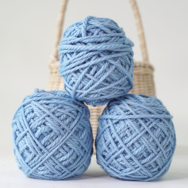 3532317-B Golden Fleece 100% Australian EcoWool - 50g Ball, 16ply Light Blue