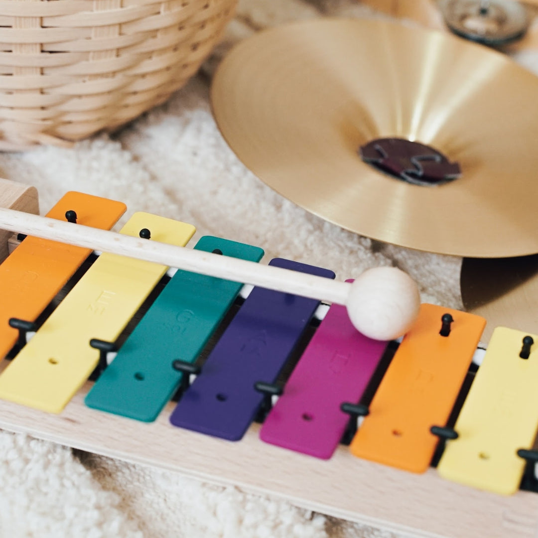 GD-11024 Goldon Metallohone with 7 coloured Notes and Handle