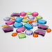 GR-43098 Grimm's Giant Acrylic Glitter Stones 28 pieces 