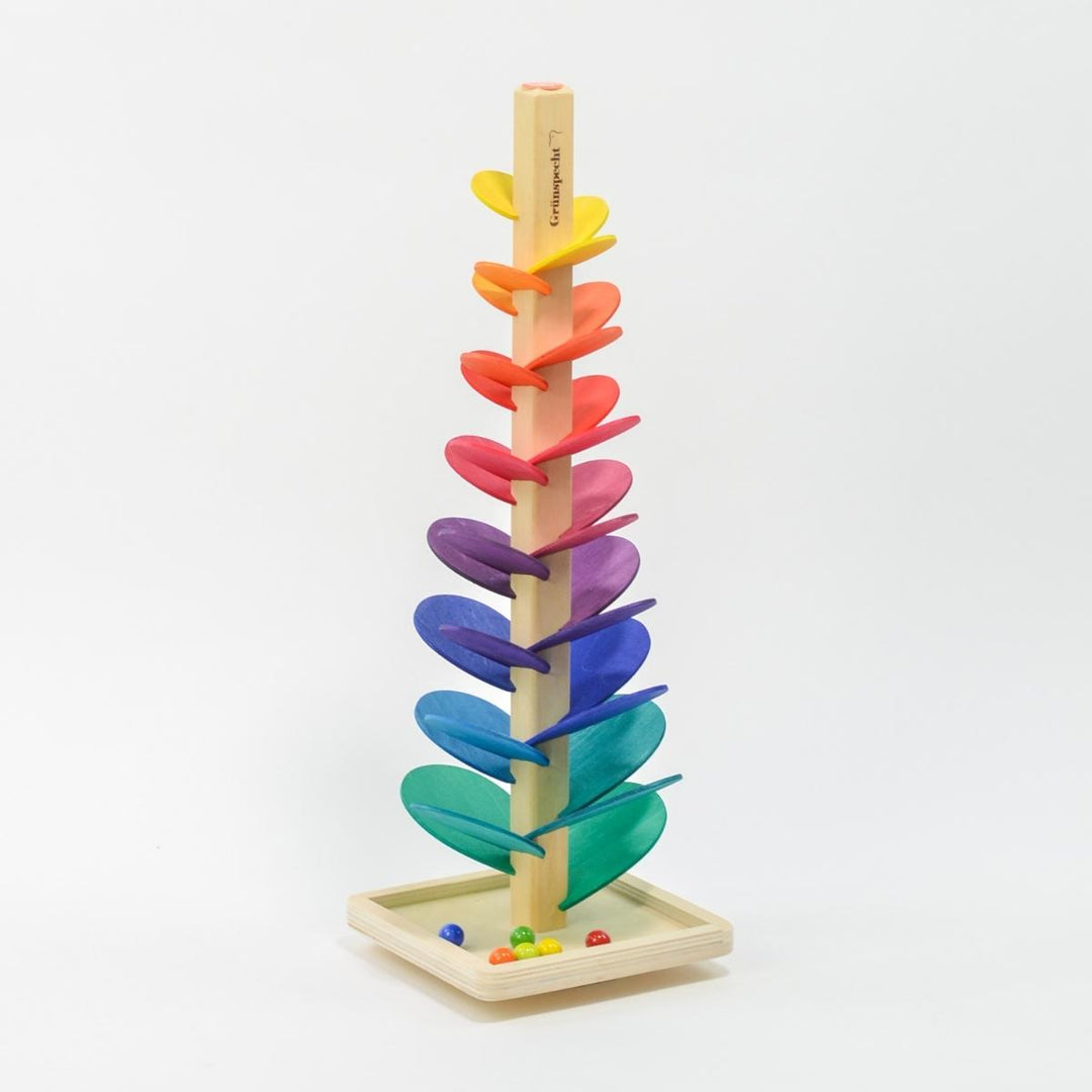 72062601 Grunspecht Rainbow Musical Sound Marble Tree - Medium 48 cm