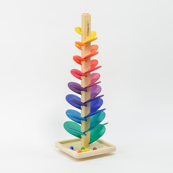 72062601 Grunspecht Rainbow Musical Sound Marble Tree - Medium 48 cm