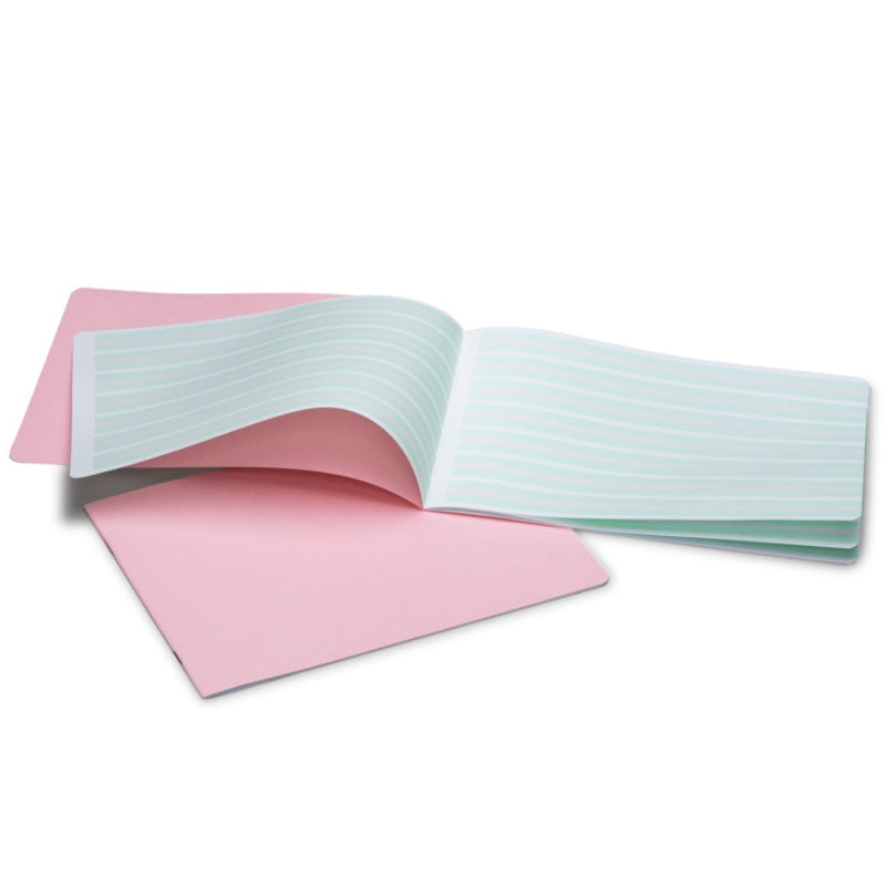 15115004S Handwriting Practice Book 24 page 30x21cm wide Pink 9-6-9 - Single Book