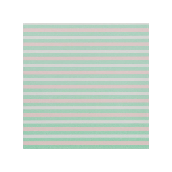 15115020S Handwriting Practice Book - Mint Green Landscape Lined 6-6-6 Single Book