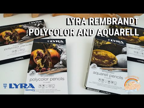 Lyra Rembrandt Aquarelle Watercolors
