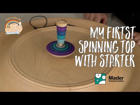 Mader my First Spinning Top with Starter