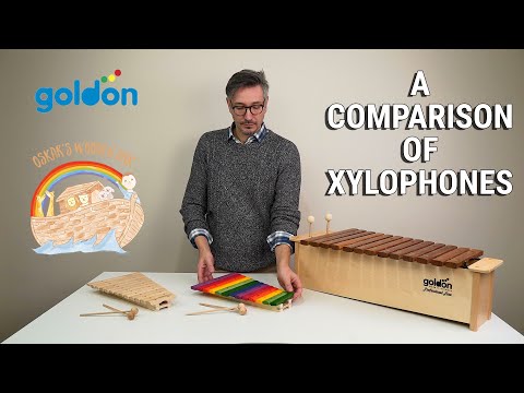Goldon Xylophone in Boomwhackers Colours