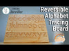 TFJ-6146 From Jennifer Reversible Alphabet Tracing Board
