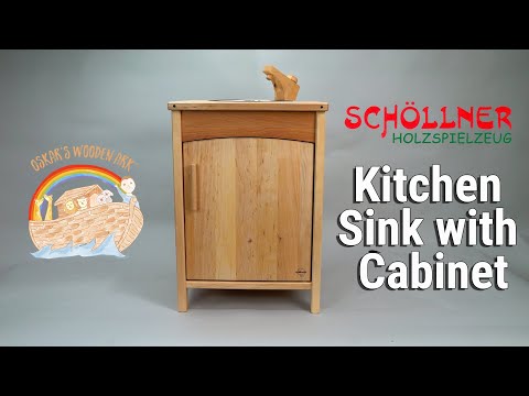 Play Kitchen Sink with Cabinet