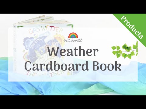 Weather Cardboard Book