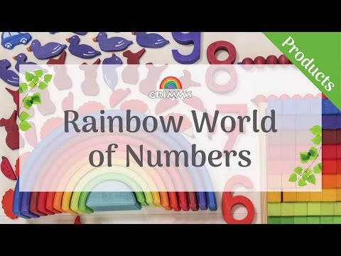 Grimm's Rainbow Counting Large 10 Pieces (2021)