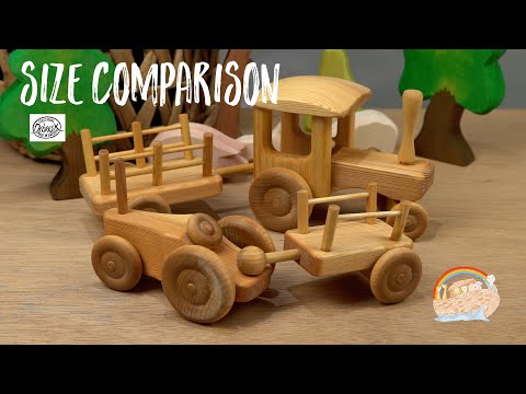 Small Tractor with Cart
