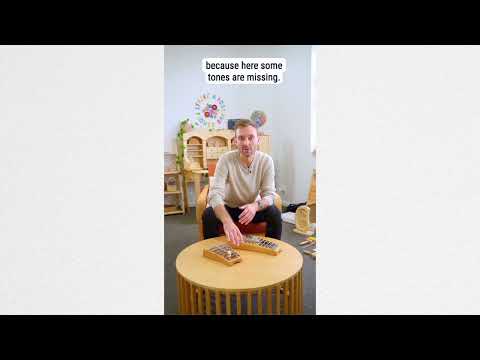 Glockenspiel / Xylophone Carillon Pentatonic 7 Steel Plates with Mallet