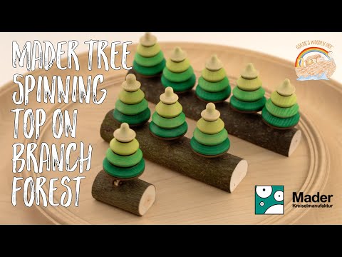 Mader Tree Spinning Top on Branch