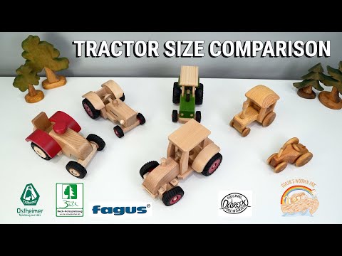Small Tractor with Cart