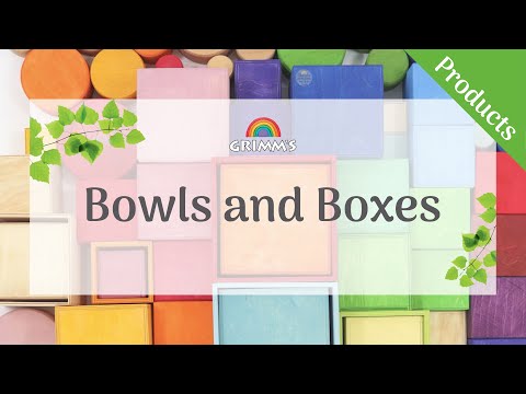 Grimm's Stacking Boxes - Pastel