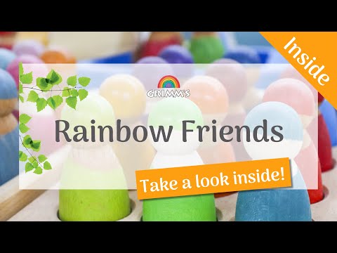 7 Rainbow Friends in 7 Bowls (PRE-ORDER LATE OCTOBER ARRIVAL)