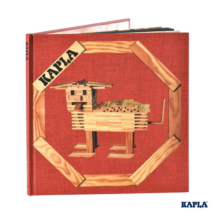 LIVR1 Kapla Art Book Red - Beginner (6+)