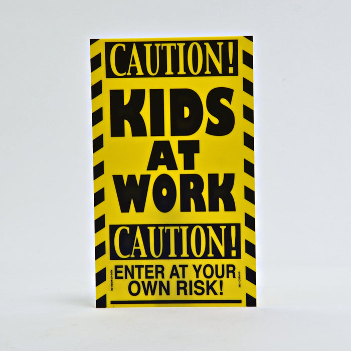 Kids at work Construction Sign Real tools for kids Australia