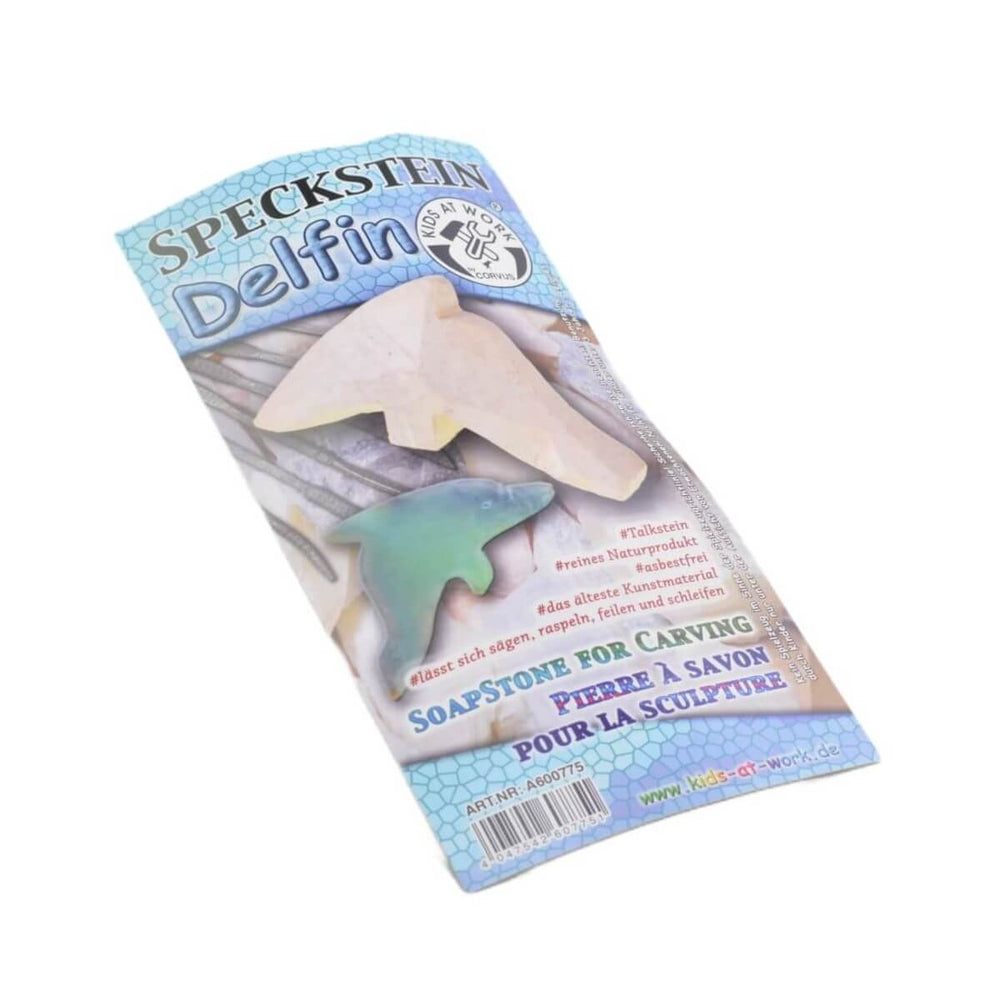 A600775 Kids at Work Soapstone Dolphin