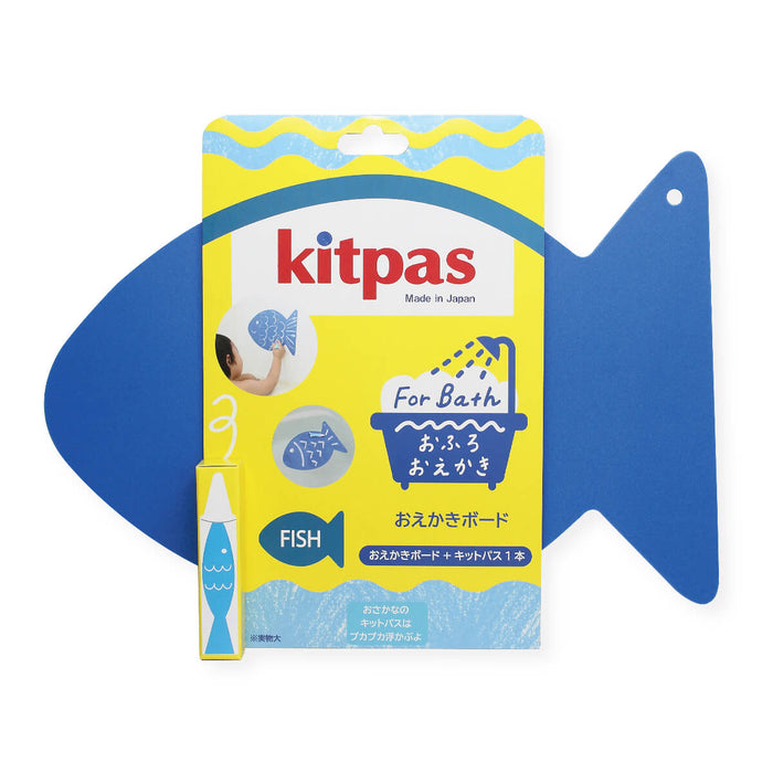 KT-FBOB-FS Kitpas Crayons for Bath Drawing Board Set