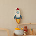 LL032-001 Little Lights Space Rocket Lamp - Galactic White