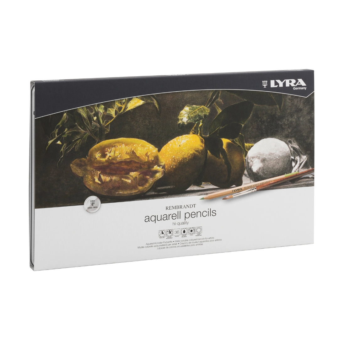 20539036 Lyra Rembrandt Aquarelle Watercolor Pencil, Assorted Tin