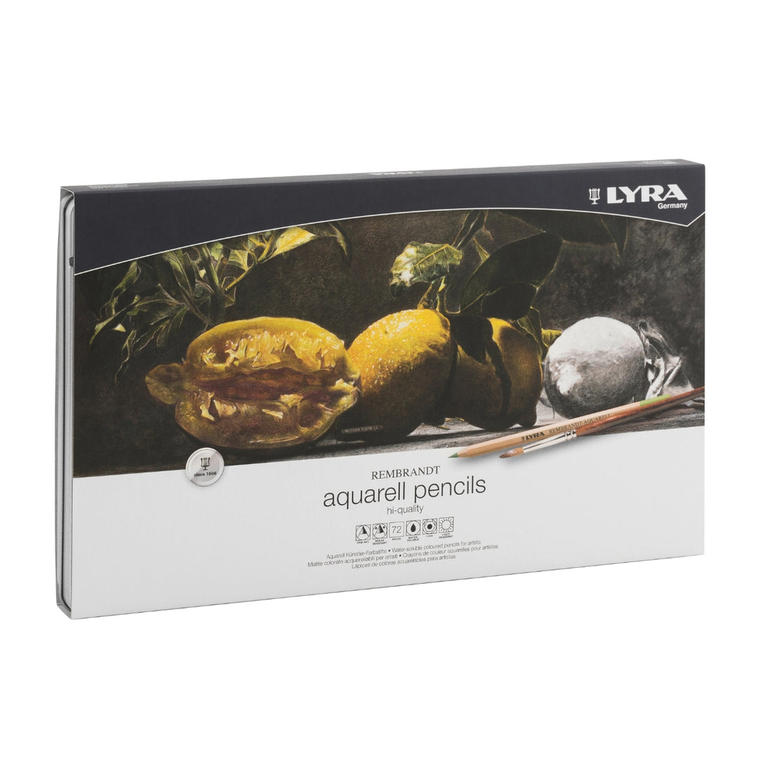 20539072 Lyra Rembrandt Aquarelle Watercolor Pencil, Assorted Tin