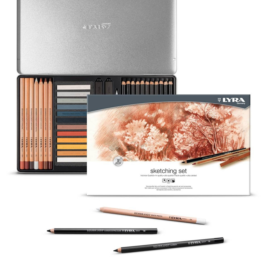 212051350 LYRA Rembrant Sketching set 35 pieces 2051250