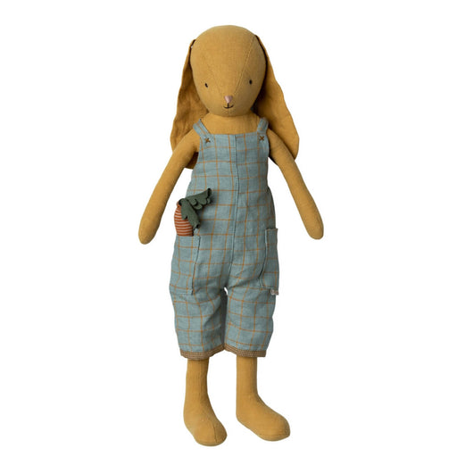 ML-5016330300 Maileg Bunny Size 3 - Dusty Yellow in Overalls (2023)