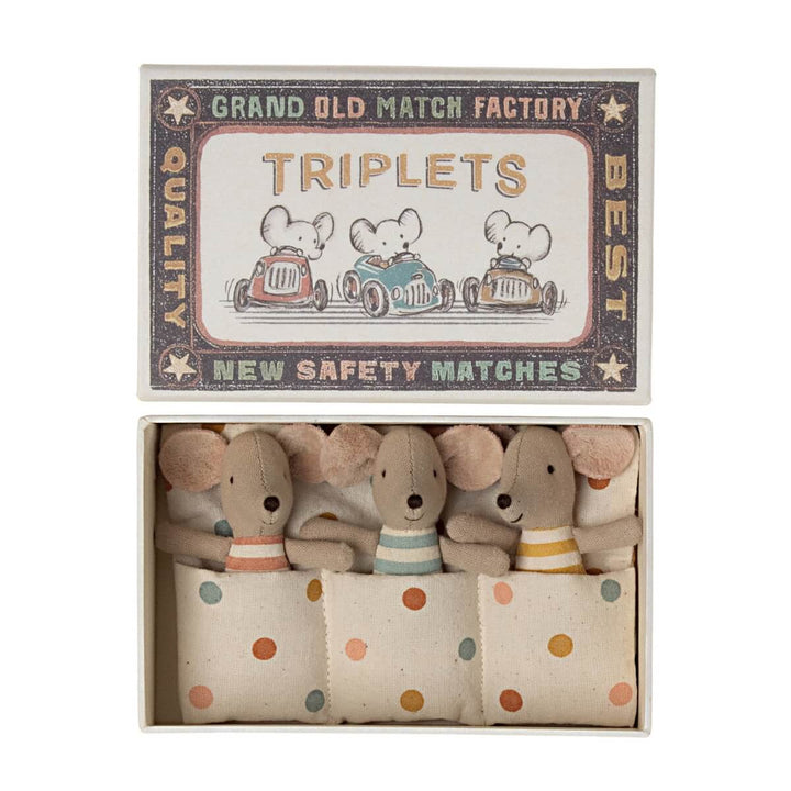 ML-5017300101 Maileg Mice Baby Triplets in Box (2023)