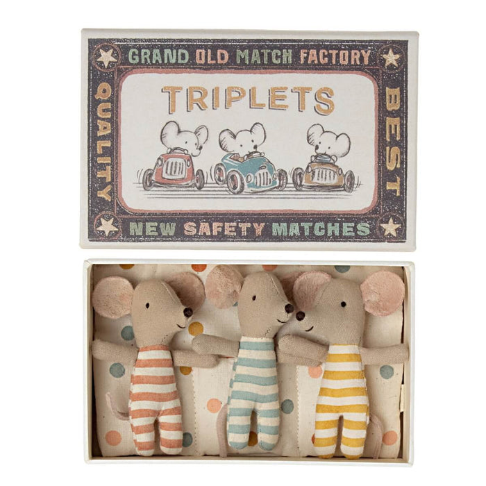 ML-5017300101 Maileg Mice Baby Triplets in Box (2023)