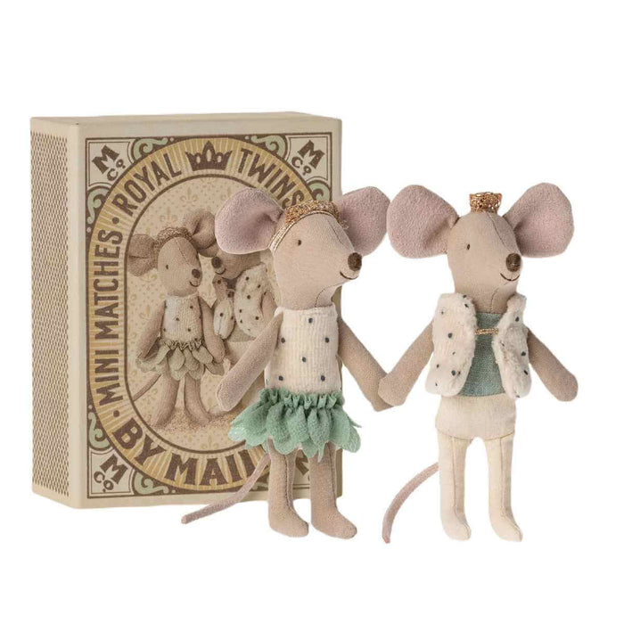 5017210301 Maileg Royal Twins Mice in Box
