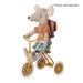 ML-5017320700 Maileg Tricycle Mouse Big Sister with Rose Bag (2023)