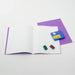 15120515 Purple Large Lesson Book Portrait 32x38cm - Pack of 10, single colour