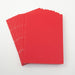 15120516 Medium Lesson Book Portrait 24x32cm - Pack of 10, single colour Red