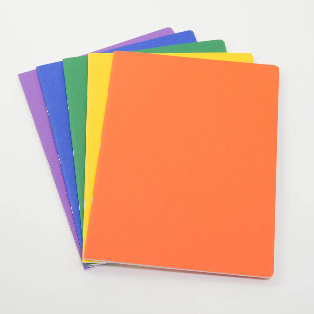 Medium Lesson Book Portrait 24x32cm - Pack of 5, mixed colours Medium Lesson Book Portrait 24x32cm - Pack of 5, mixed colours