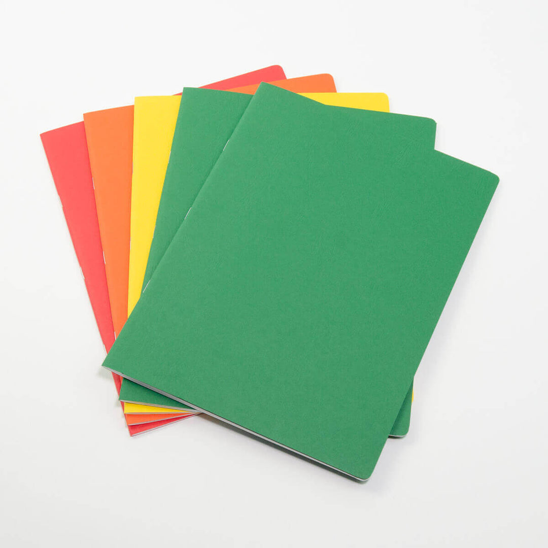 Medium Lesson Book Portrait 24x32cm - Pack of 5, mixed colours Medium Lesson Book Portrait 24x32cm - Pack of 5, mixed colours