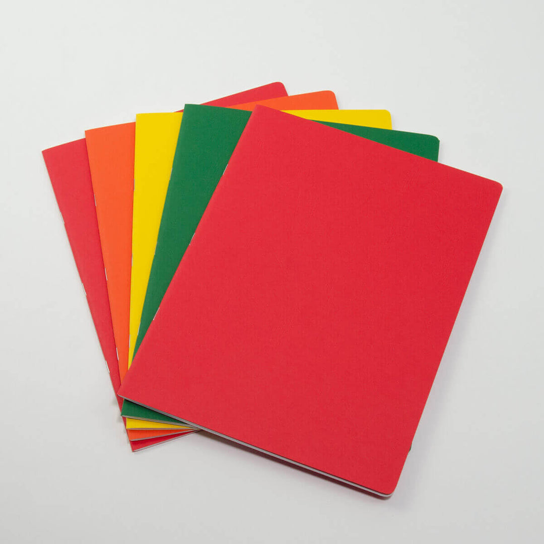 Medium Lesson Book Portrait 24x32cm - Pack of 5, mixed colours Medium Lesson Book Portrait 24x32cm - Pack of 5, mixed colours