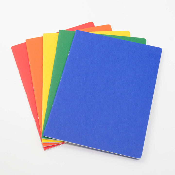 Medium Lesson Book Portrait 24x32cm - Pack of 5, mixed colours Medium Lesson Book Portrait 24x32cm - Pack of 5, mixed colours