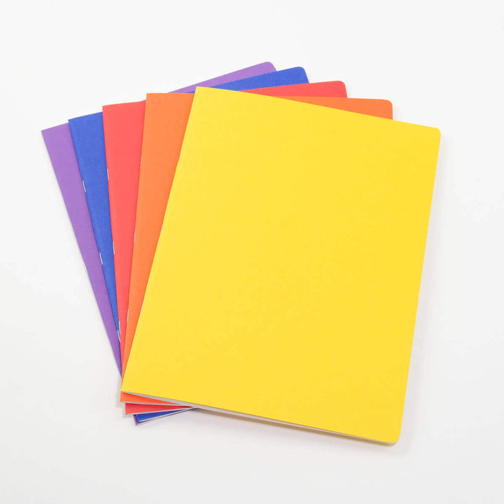 Medium Lesson Book Portrait 24x32cm - Pack of 5, mixed colours Medium Lesson Book Portrait 24x32cm - Pack of 5, mixed colours
