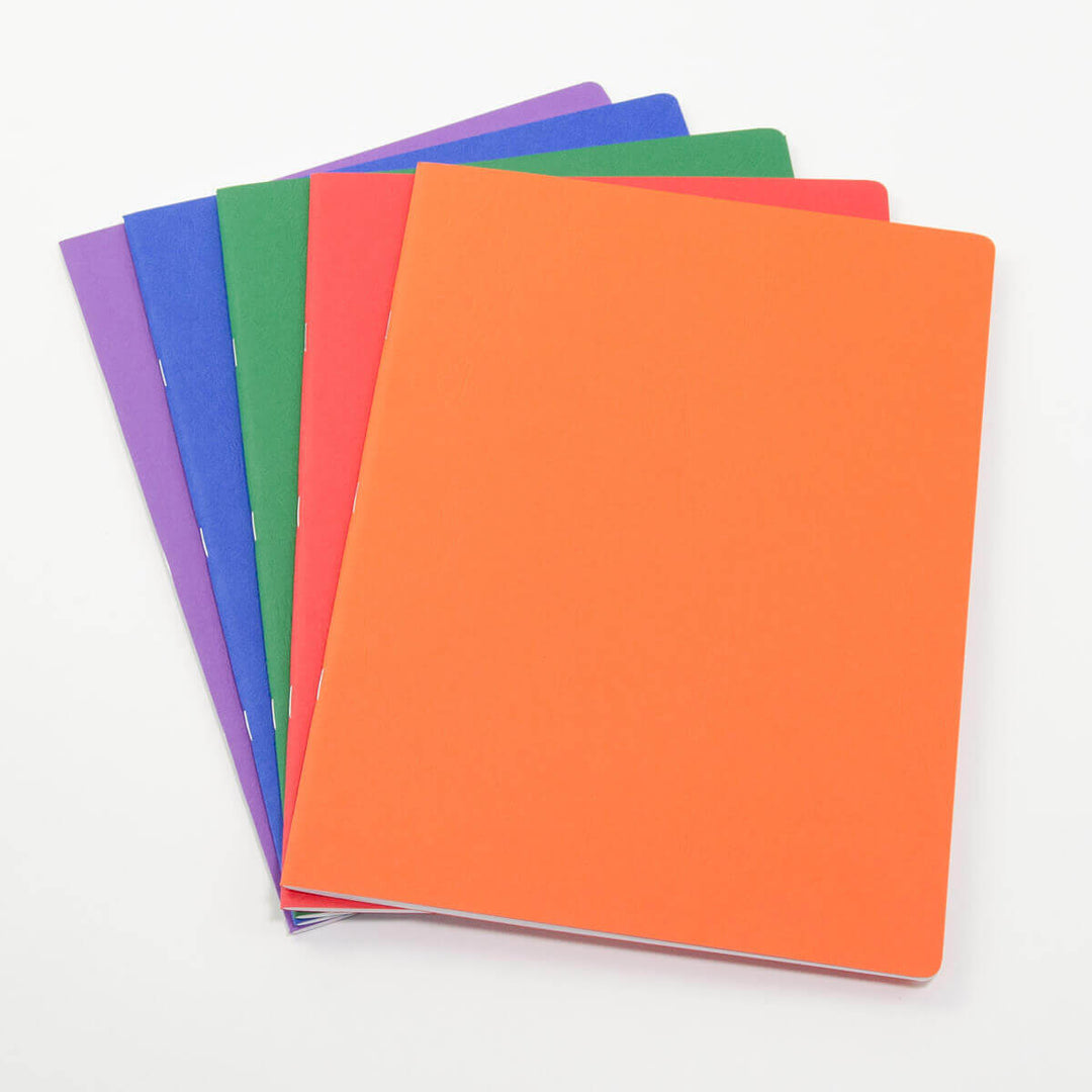 Medium Lesson Book Portrait 24x32cm - Pack of 5, mixed colours Medium Lesson Book Portrait 24x32cm - Pack of 5, mixed colours