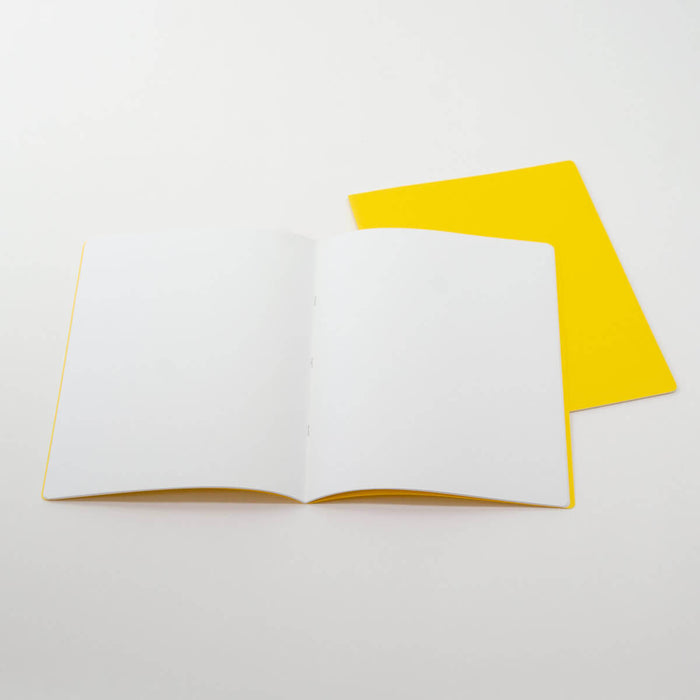 151205112S Medium Lesson Book Portrait 24x32cm - Single Book Yellow