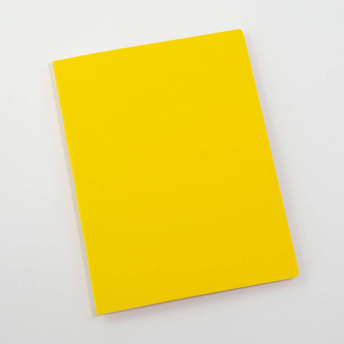 151205112S Medium Lesson Book Portrait 24x32cm - Single Book Yellow