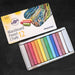 20716100 Blackboard Pastel Chalk - Assorted Basic Colours, Box of 12